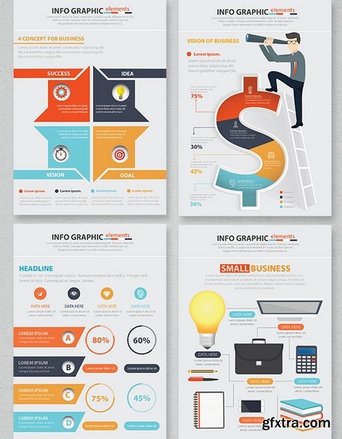 Business Infographic Design 17 Pages