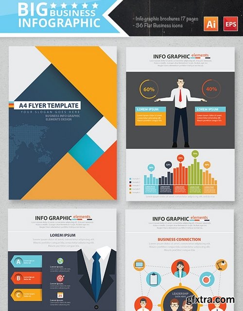 Business Infographic Design 17 Pages