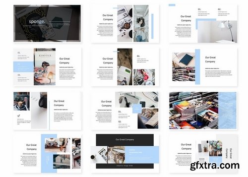 Sponge - Powerpoint Keynote and Google Slides Templates