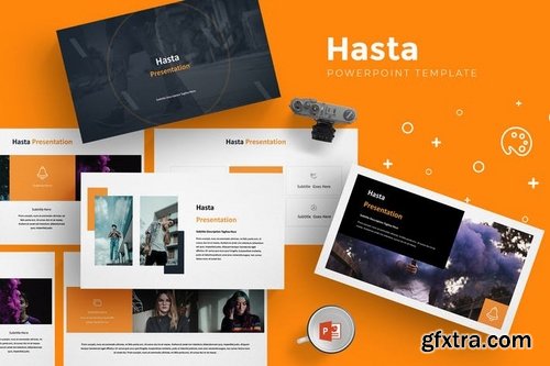 Hasta - Powerpoint Keynote and Google Slides Templates