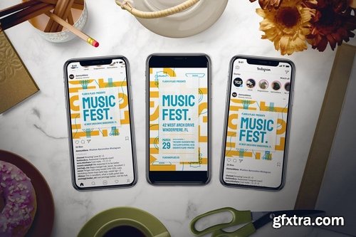 Music Flyer Set