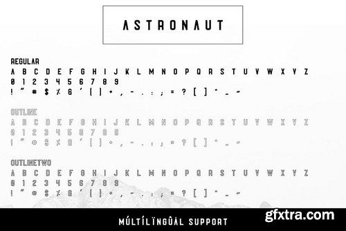 Astronaut Font Family