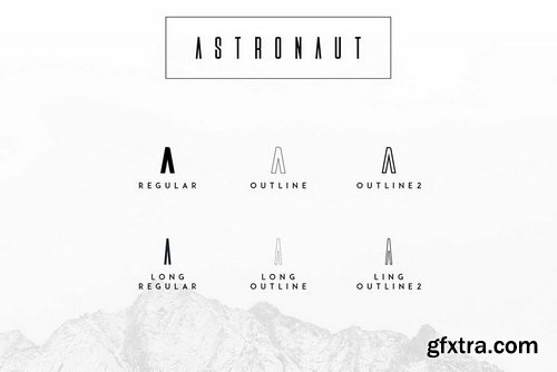 Astronaut Font Family