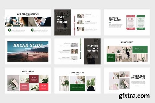 Gleafy Architecture and Home Decor Google Slides