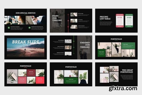 Gleafy Architecture and Home Decor Google Slides