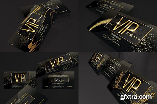 Multipurpose Gold Vip Card