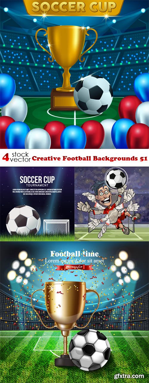 Vectors - Creative Football Backgrounds 51