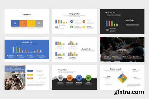 Quin Clean & Minimal Company Google Slides