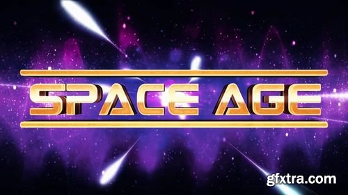 MotionArray Space Age Title/Logo Reveal 161569