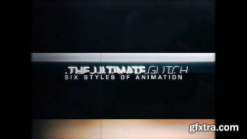 Videohive The Ultimate Glitch Text Maker + 70 Title Animation Presets Pack 23110607