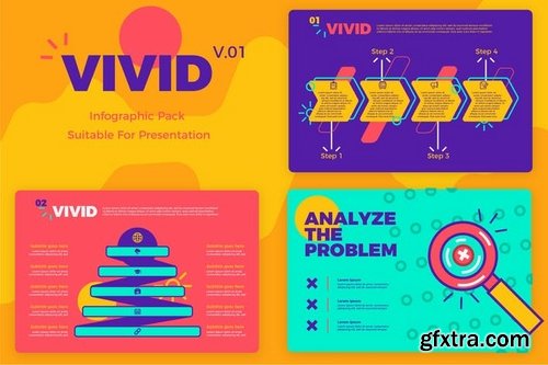 Vivid  Infographic Templates