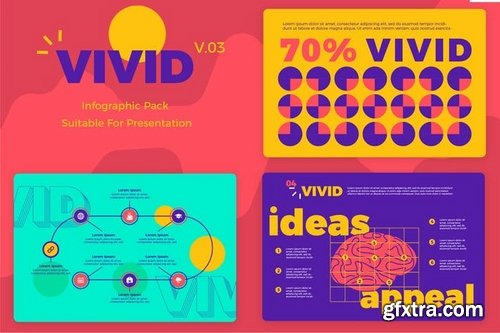 Vivid  Infographic Templates