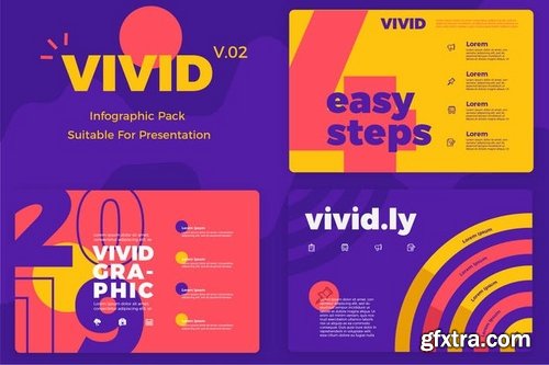 Vivid  Infographic Templates