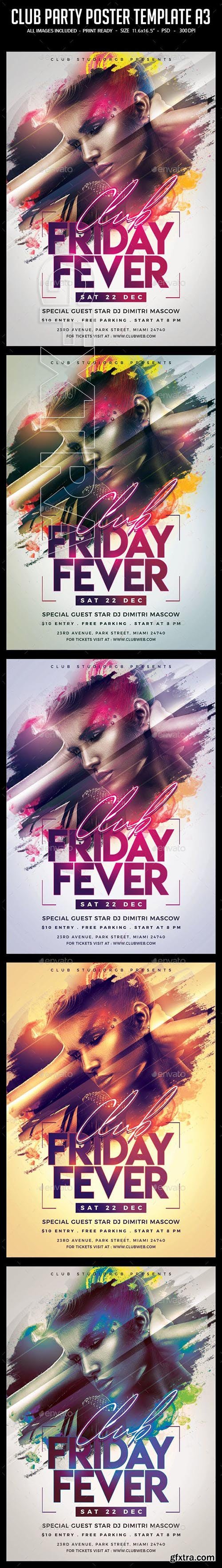 GraphicRiver - Club Party Poster Template A3 23118094