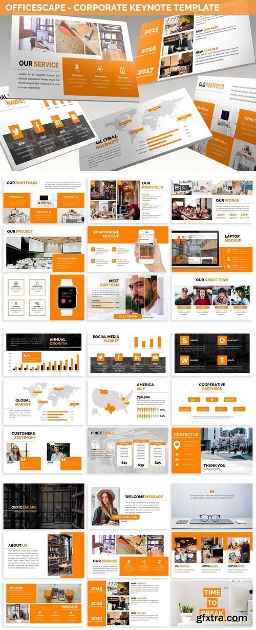 Officescape - Corporate Keynote Template