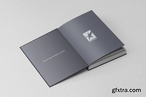 Hardcover Book Mock-Ups Vol1