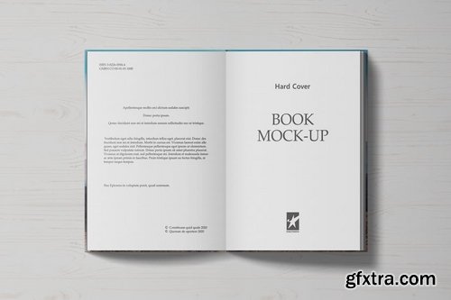 Hardcover Book Mock-Ups Vol1