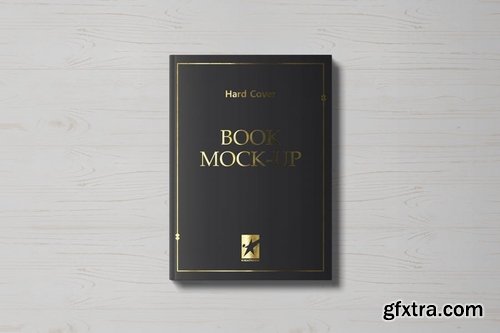 Hardcover Book Mock-Ups Vol1