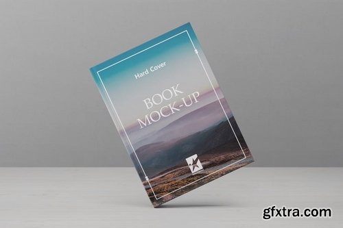 Hardcover Book Mock-Ups Vol1