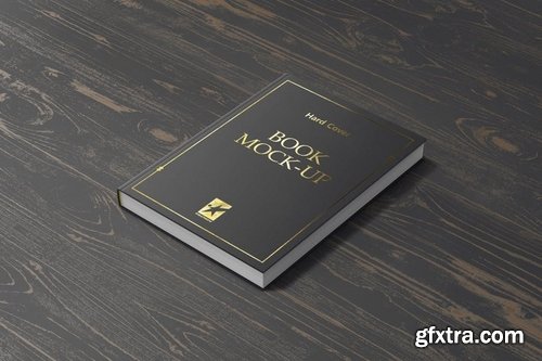 Hardcover Book Mock-Ups Vol1