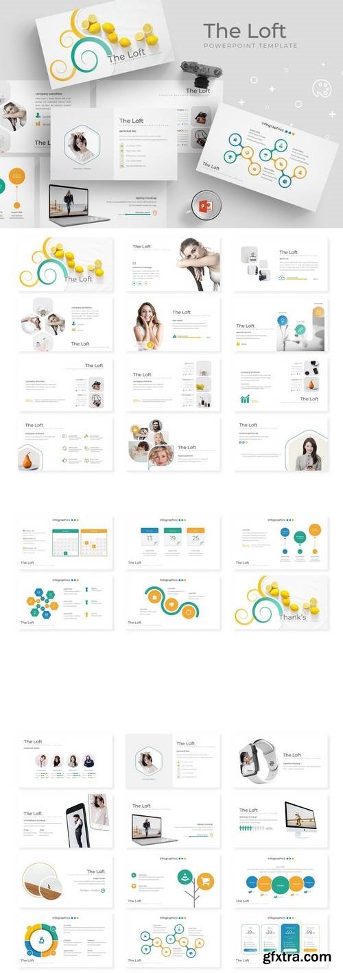 The Loft - Powerpoint, Keynote, Google Sliders Templates