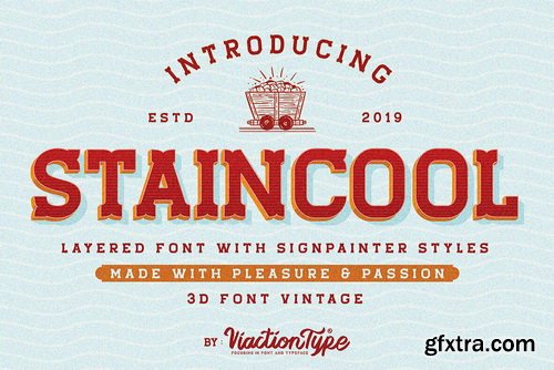 Staincool Font Family