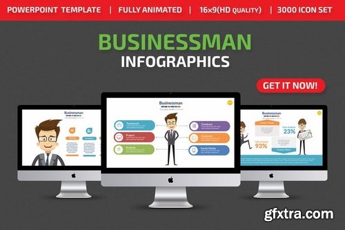 Businessman Powerpoint and Keynote Presentations