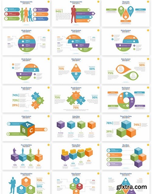 Infographics Powerpoint and Keynote Presentations