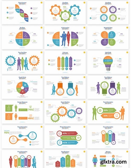 Infographics Powerpoint and Keynote Presentations