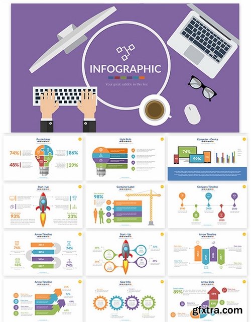 Infographics Powerpoint and Keynote Presentations