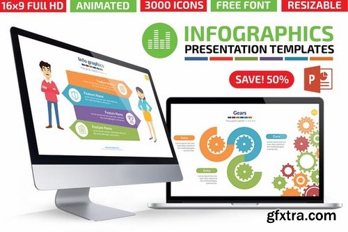 Infographics Powerpoint and Keynote Presentations