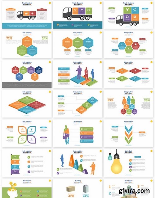 Infographics Powerpoint and Keynote Presentations