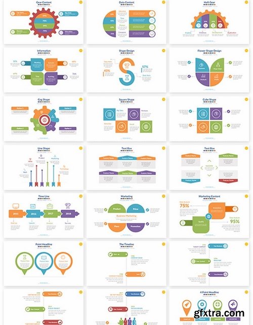 Infographics Powerpoint and Keynote Presentations