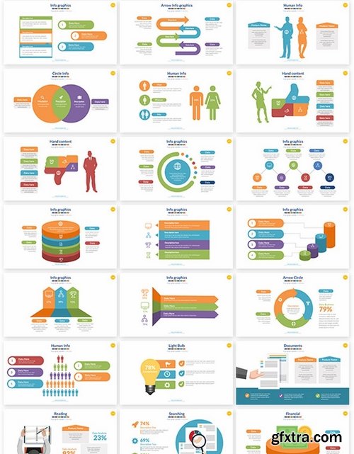 Infographics2  Powerpoint and Keynote Presentations