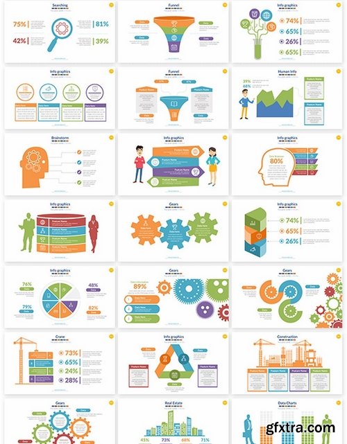 Infographics2  Powerpoint and Keynote Presentations