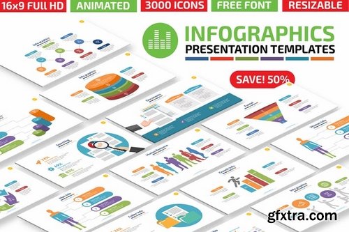 Infographics2  Powerpoint and Keynote Presentations