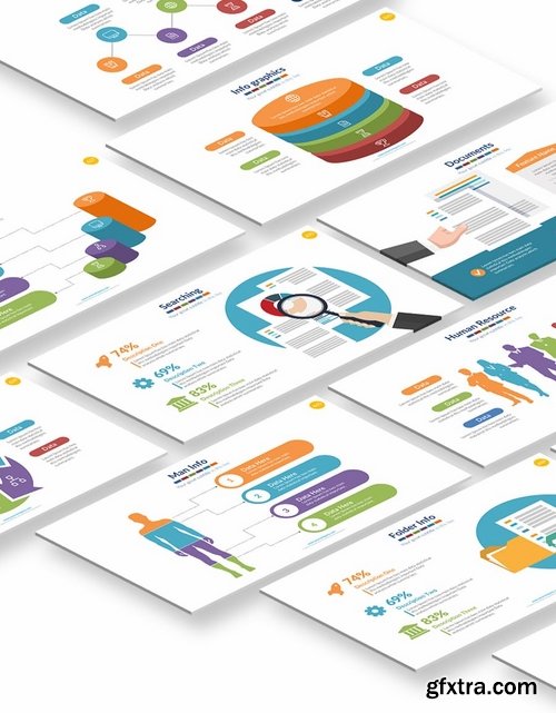 Infographics2  Powerpoint and Keynote Presentations