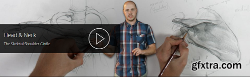 Russian Drawing Course Part 10: The Skeletal Shoulder Girdle with Iliya Mirochnik