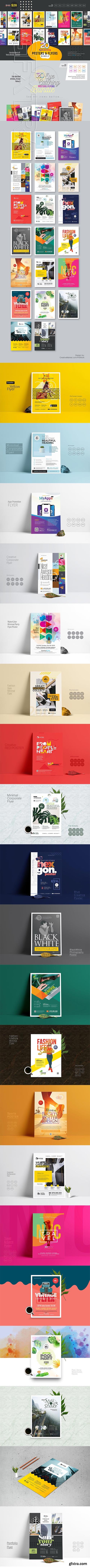 CreativeMarket - EyeCatching Poster & Flyer Bundle 3334375