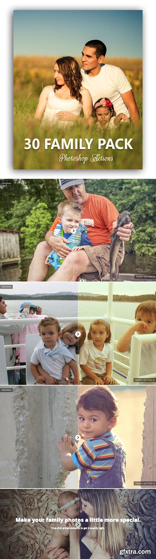 30 Photoshop Actions for Family Portraits