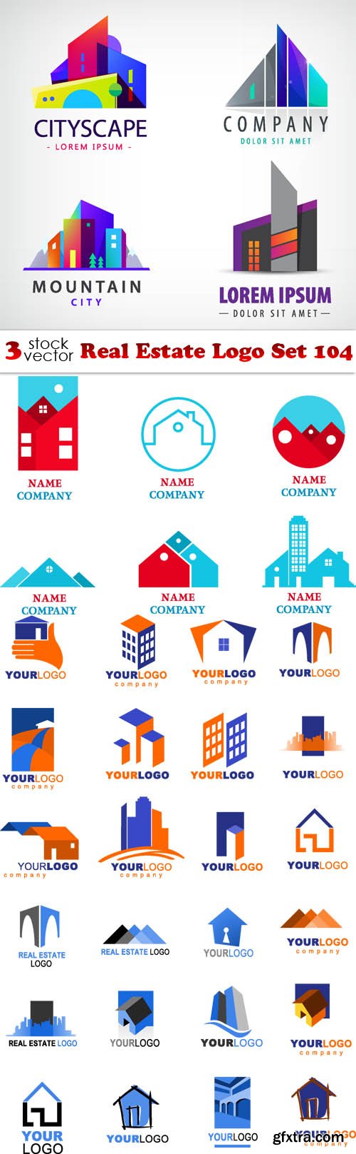 Vectors - Real Estate Logo Set 104