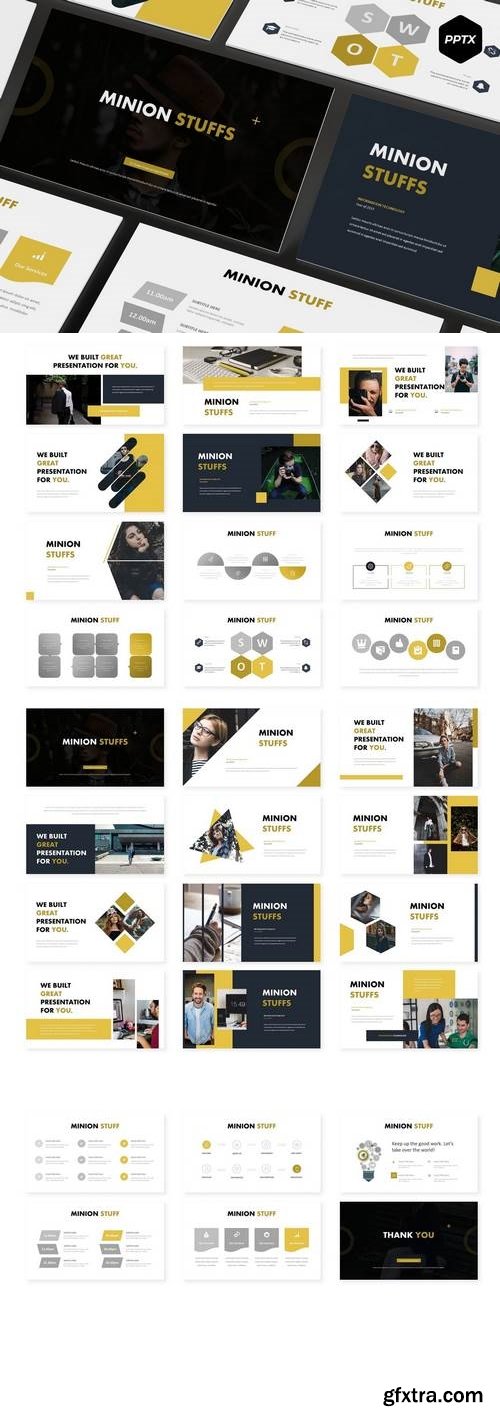 Minion - Powerpoint, Keynote, Google Sliders Templates