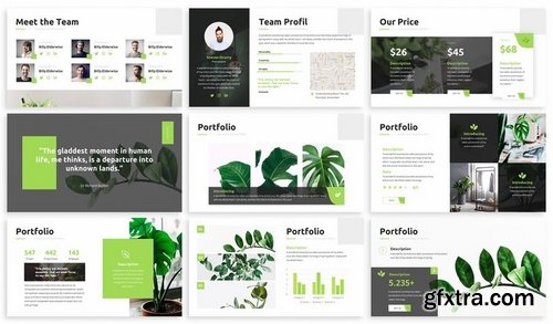 Garnicia - Fresh Powerpoint Template