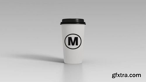 MotionArray Coffee Cup Logo Reveal 162348