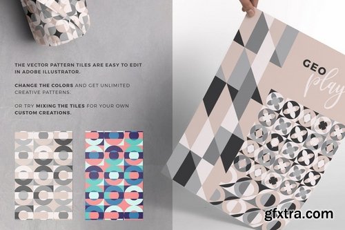 Geometric Play Patterns + Tiles