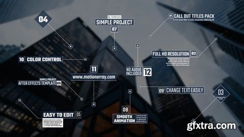 MotionArray Call Out Titles Pack 162689