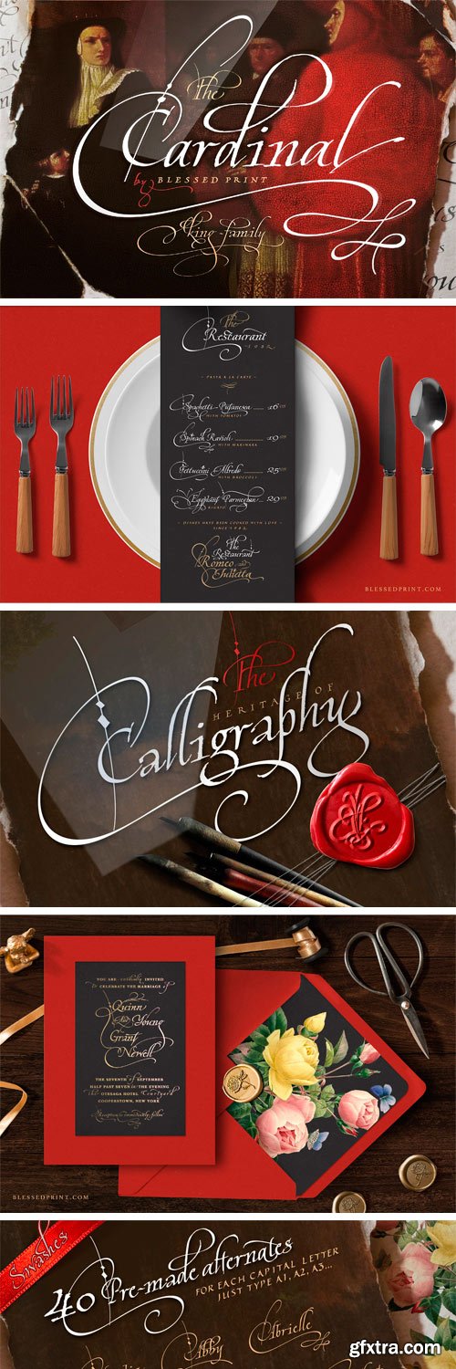 CM - Cardinal - Italic Script Trio 2380523