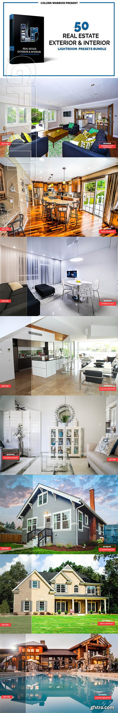 CreativeMarket - 50 Real Estate Exterior & Interior 3368976