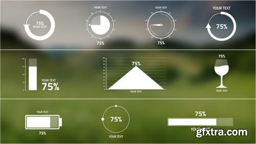 MotionArray Percentage Infographics 163265