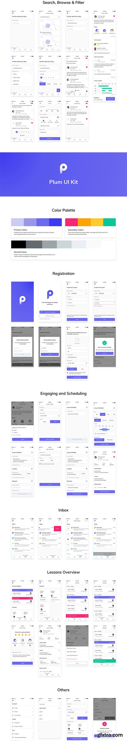 Plum iOS UI Kit